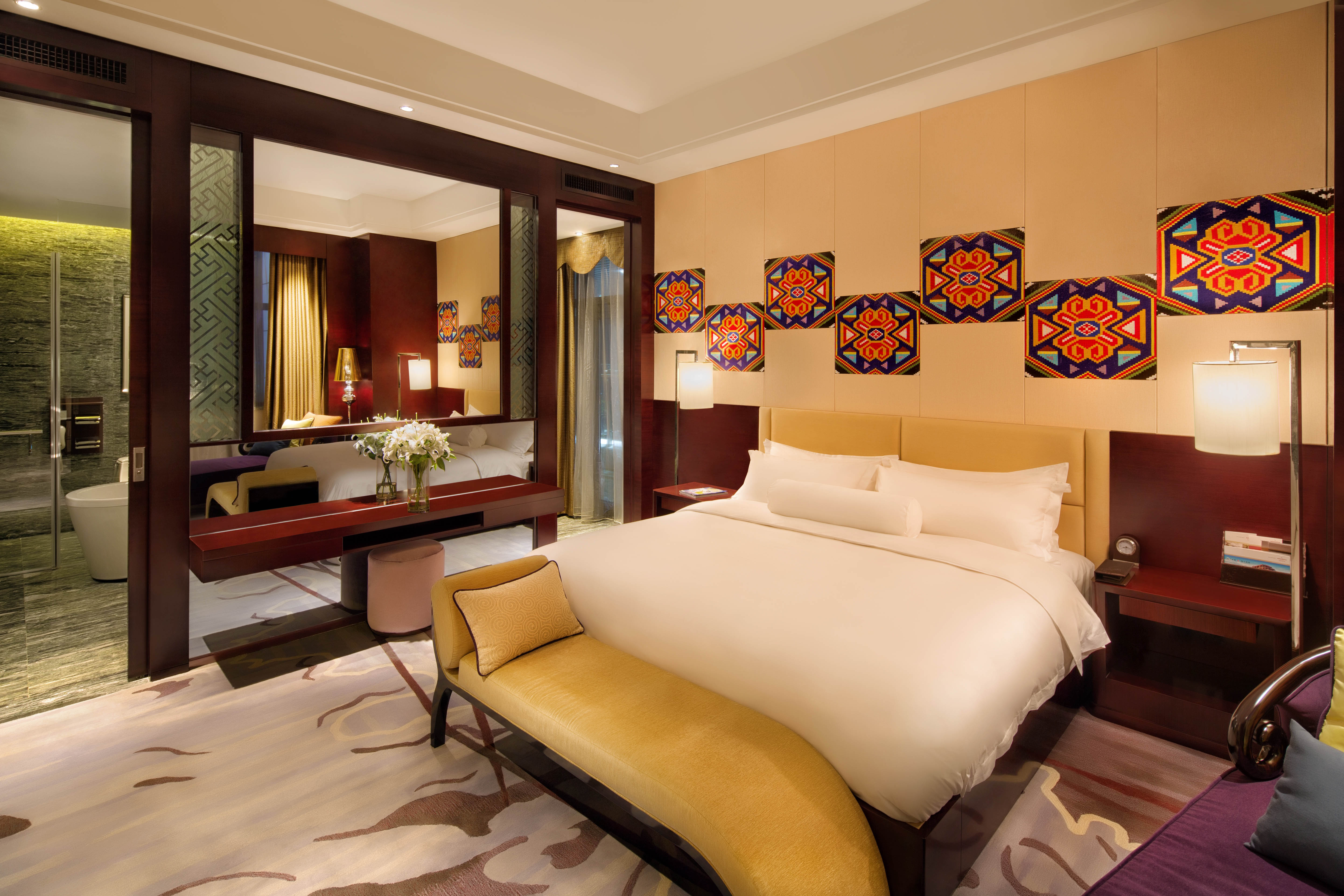 china hotel room bedroom furniture set